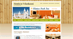 Desktop Screenshot of hotelsinvelankanni.info